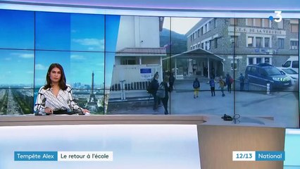 Tempête Alex : retour à l’école pour une partie des enfants