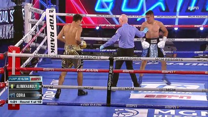 Zhanibek Alimkhanuly vs Gonzalo Gaston Coria (09-10-2020) Full Fight