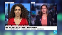 US Supreme Court hearing: Amy Coney Barrett's confirmation hearing underway