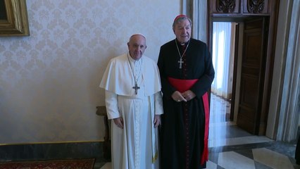 Papa recebe cardeal absolvido por pedofilia