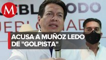 Muñoz Ledo busca dar “golpe de Estado” a Morena, acusa Mario Delgado