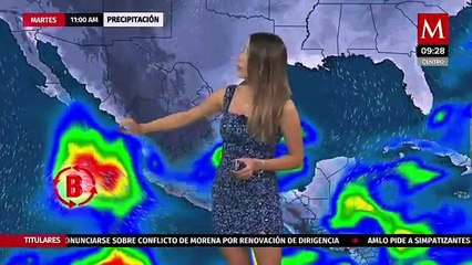 El clima para hoy 12 de octubre, Cecilia Salamanca