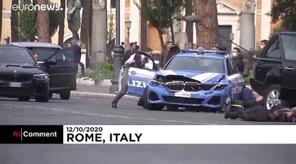 Tom Cruise à Rome sur le tournage de "Mission impossible" n°7