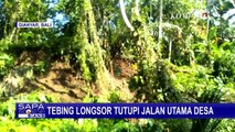 Pasca Longsor, Warga Bersihkan Sisa Longsoran di Desa Bukian, Gianyar