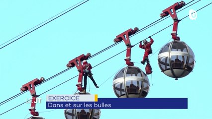 Exercice téléphérique, Papagalli, Sports - 12 OCTOBRE 2020 - Le JT - TéléGrenoble