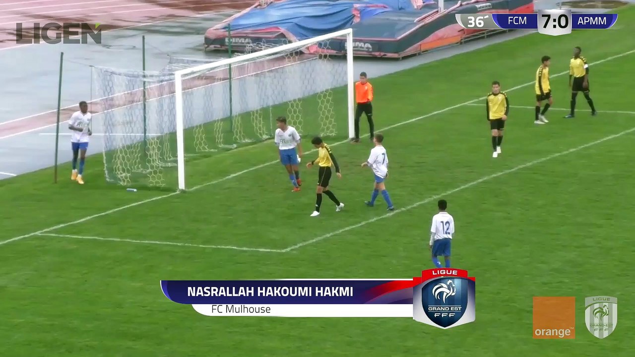 U15 GE Orange : FC Mulhouse – APM Metz (12-1)