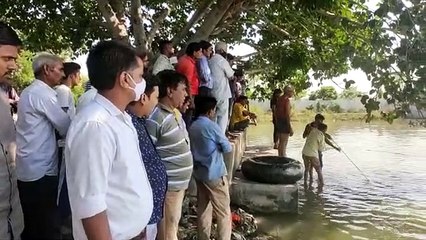 तालाब में डूबा किशोर