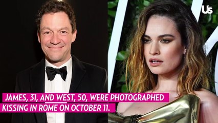 Lily James Spotted Kissing Married ‘The Affair’ Alum Dominic West