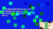 Thai Essential Dictionary: All the words you need, every day (Collins Essential)  Revue