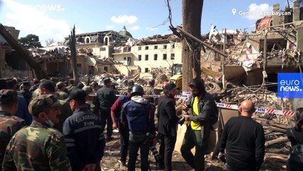 Azerbaycan: Ermenistan'ın Gence saldırısı soykırım eylemidir