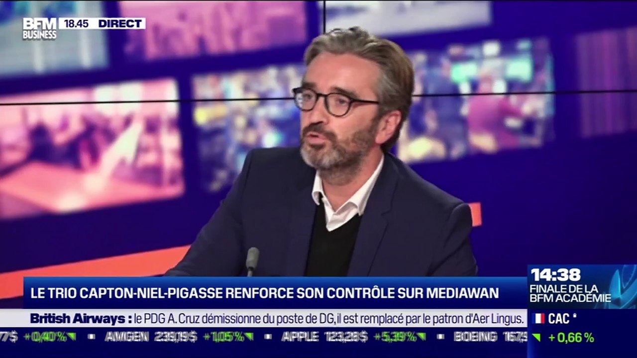 Pierre-Antoine Capton (Mediawan) : Le trio Capton-Niel-Pigasse renforce son contrôle sur Mediawan - 12/10
