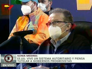 Ilenia Medina: EEUU tiene un sistema autoritario y pretende titular gobiernos progresistas