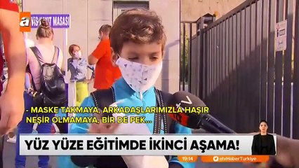 Yüz yüze eğitimde 2. aşama!