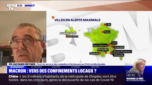 Pr Jacques Reynes (CHU Montpellier): S'il n'y avait pas eu de mesures prises, on allait vers un système de santé qui ne peut plus assumer