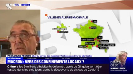 Pr Jacques Reynes (CHU Montpellier): "S'il n'y avait pas eu de mesures prises, on allait vers un système de santé qui ne peut plus assumer"