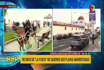 La Punta: alcalde pide cerrar playas ante peligro de contagio de COVID-19
