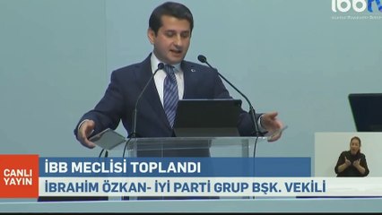 Скачать видео: İYİ Partili İbrahim Özkan İBB Meclis kürsüsünden hükümete seslendi: 'Cumhuriyet tarihinin en dip seviyesinde!'