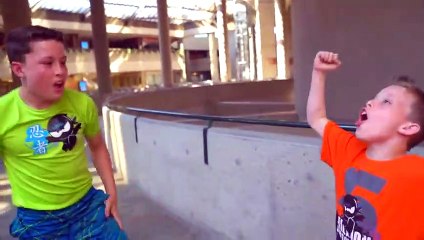 WWE Ninja Kidz TOYS Challenge!