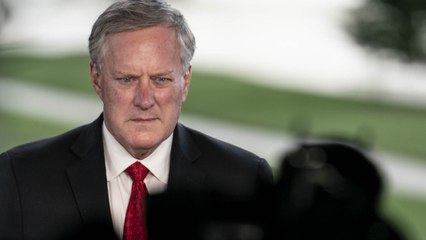 Trump Chief Of Staff Pouts To Reporters: 'I'm Not Going To Talk Through A Mask'