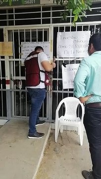 ¡A punta marrazo y a la fuerza! Abren oficinas de becas tomadas por ex Servidores de la Nación