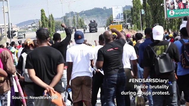 Ilemona Onoja speaks on how the Nigerian police attacked #EndSARS protesters in Abuja