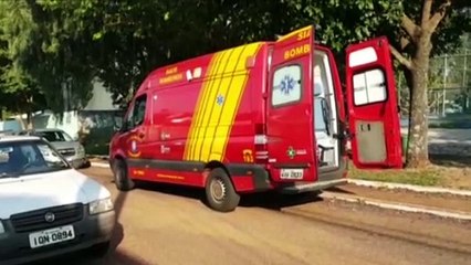 Adolescente de 15 anos é socorrido ao sofrer acidente desportivo no Parque Verde