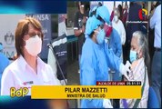 Jorge Muñoz y Pilar Mazzetti dieron inicio a Jornada Nacional de Vacunación