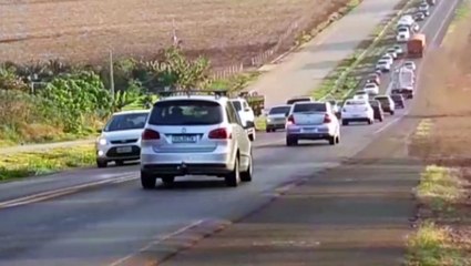 Movimentação é intensa na BR-163 entre Capitão e Santa Lúcia