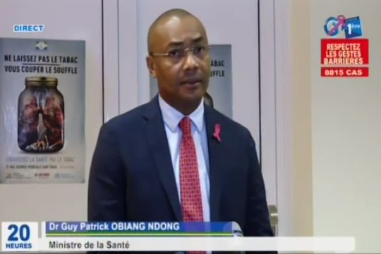 RTG / Rencontre entre les responsables des différentes structures sanitaires et Guy Patrick Obiang