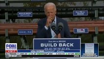 Biden's Week Of Blunders. 'He's out on the campaign trail again, and blundering again. Blunder after blunder!..What are the Democrats thinking, and why isn't the left wing media showing you exactly who he is and his condition?' Lou Dobbs Tonight Oct 12