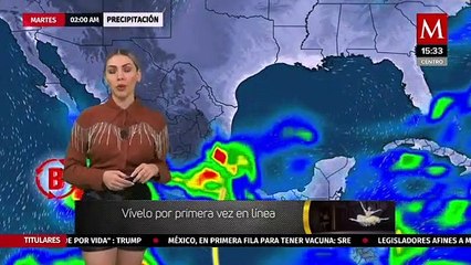 Jessica de Luna nos da el pronóstico del tiempo para este lunes 12 de octubre