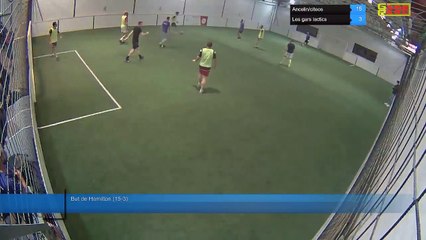 But de Hamilton  (15-3) - Ancelin/citeos Vs Les gars lactics - 12/10/20 20:00 - LIGUE 2