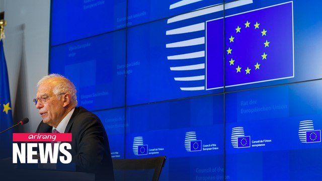 EU foreign ministers agree to sanction Russia, Belarus' President Alexander Lukashenko