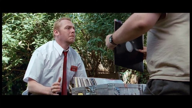 Shaun of the Dead Movie (2004) - Clip - Throwing Records