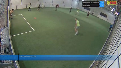 But de Alexandre (5-3) - Rénovation du patrimoine 1 Vs Team BMW - 12/10/20 21:00 - LIGUE 1