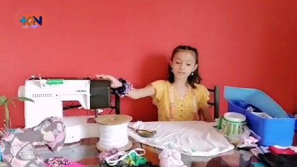 mqn- La pequeña Danna vende crunchies para ayudar a familia -121020