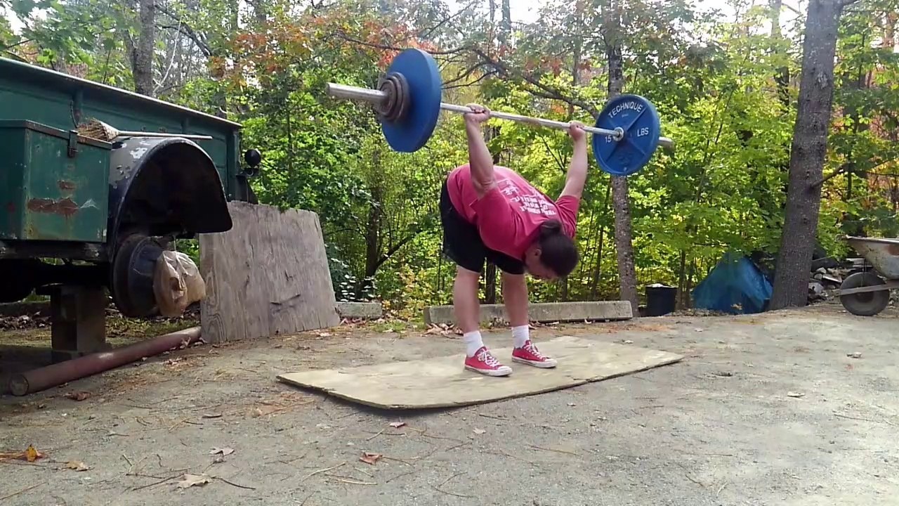 Under & Overhand Kelly Snatch 117.5lb