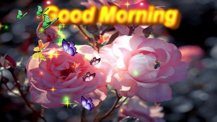 Amazing Good morning Animation video,Good morning wishes video,Good morning greeting  wallpaper video  dailymotion 3D video