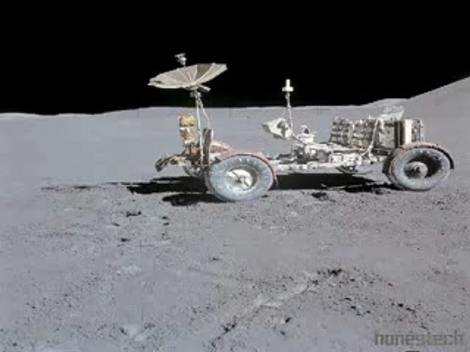 Walking on the moon