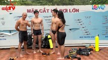 Quang Bảo nhớ nghề bơi lội khi xem Thiên Vương tìm hiểu bộ môn lặn với Những Thám Tử Vui Nhộn 