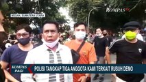 Polisi Tangkap 3 Anggota KAMI Terkait Rusuh Demo UU Cipta Kerja