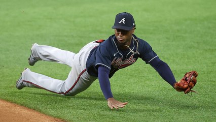 Exclusivo: La espectacular atrapada de Ozzie Albies en la victoria de los Braves