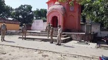 हमले के बाद बढ़ाई गई मंदिर की सुरक्षा,महंत के साथ पुजारी की बढ़ी सुरक्षा