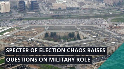Specter of election chaos raises questions on military role, and other top stories in politics from October 13, 2020.
