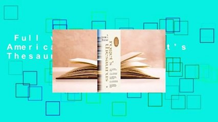 Full version  The American Heritage Roget's Thesaurus  Review