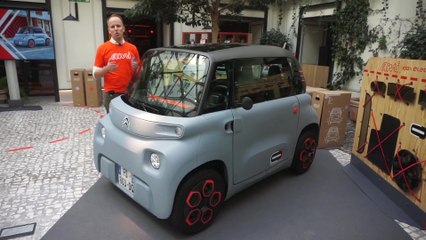 Eric Botella presenta el nuevo Citroen AMI