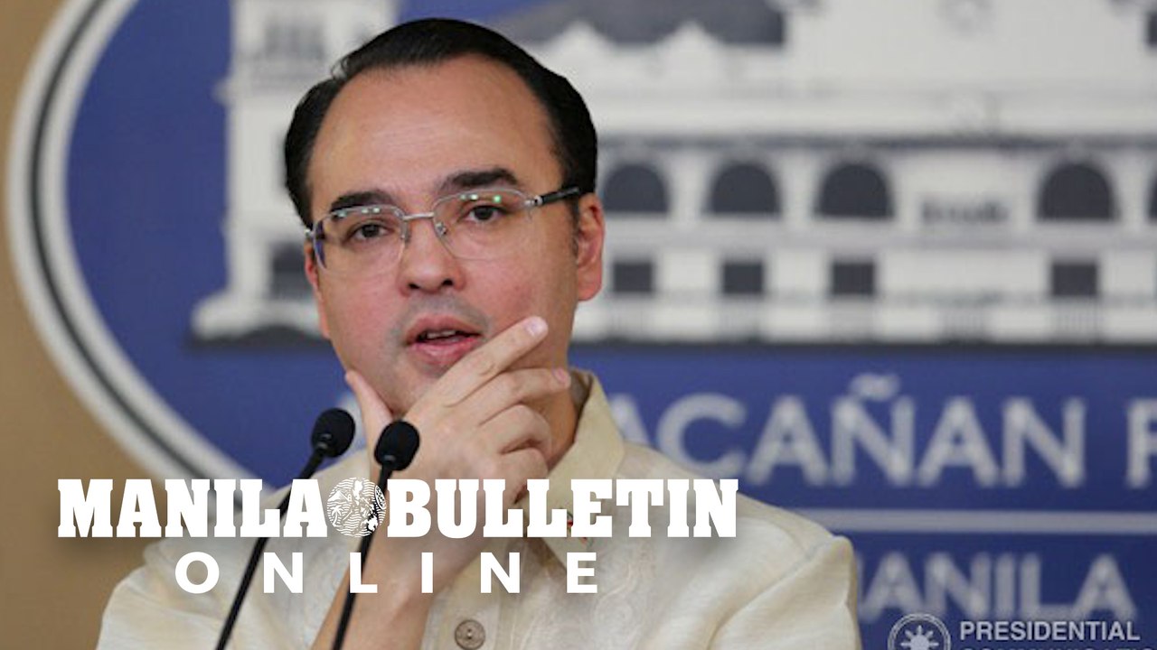 Speaker Alan Peter Cayetano announced that he is tendering his irrevocable resignation