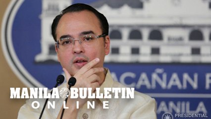 Speaker Alan Peter Cayetano announced that he is tendering his irrevocable resignation