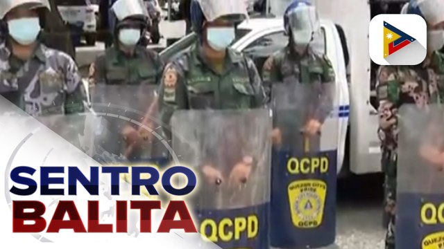Mahigpit na seguridad, ipinatutupad sa paligid ng Batasang Pambansa; Ilang grupo, nagsagawa ng kilos-protesta