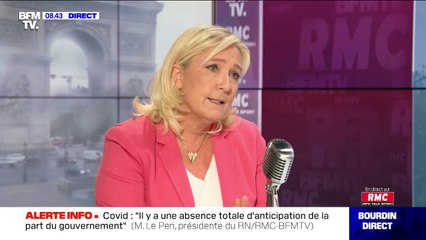 Plan de relance: pour Marine Le Pen, "le cœur de cible doit être les TPE et PME"